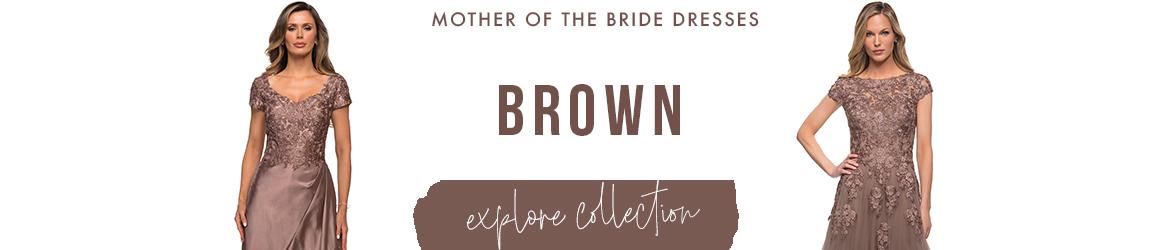 Picture of: Brown and Copper Mother of the Bride Dresses
