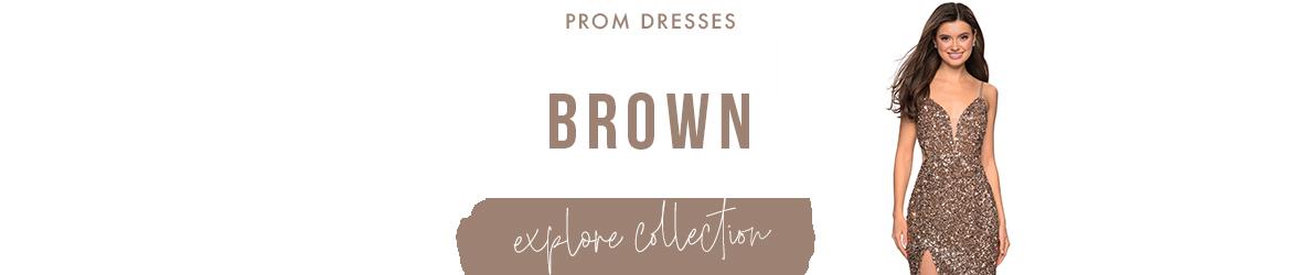 Picture Of: Copper, Bronze and Brown Prom Dresses