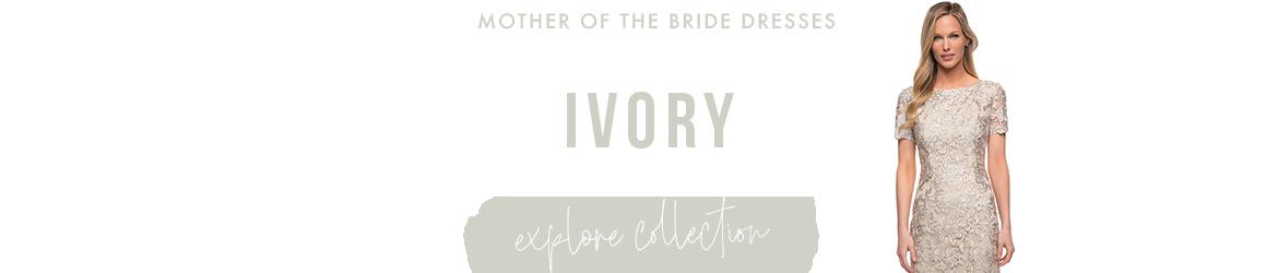 Picture of: Ivory Mother of the Bride Dresses