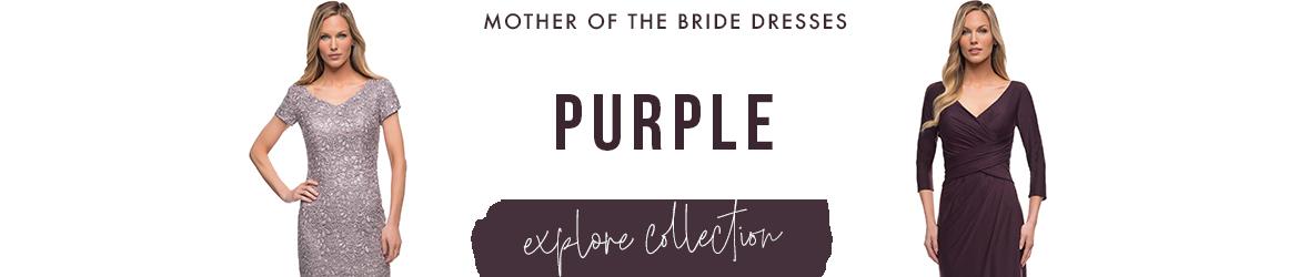Picture of: Purple Mother of the Bride Dresses