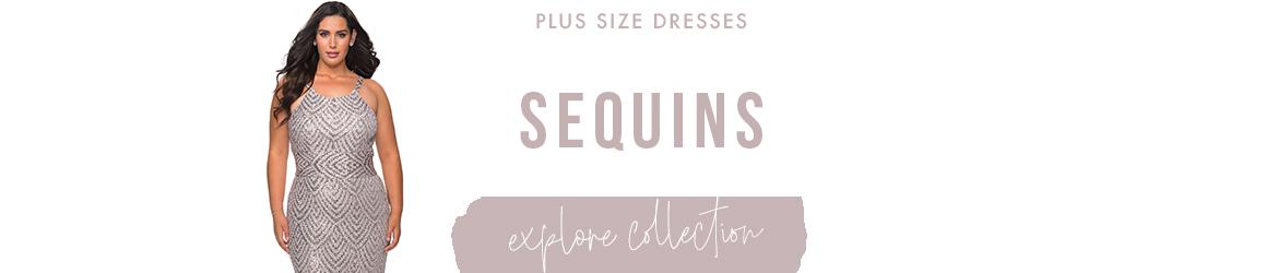 Picture of: Sequin Plus Size Dresses