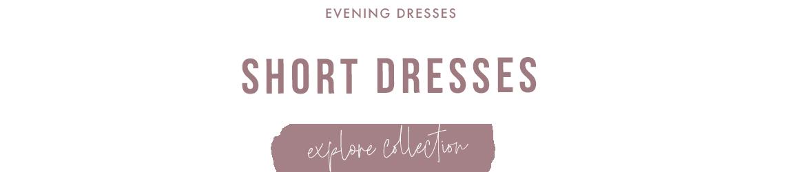 Short evening dresses