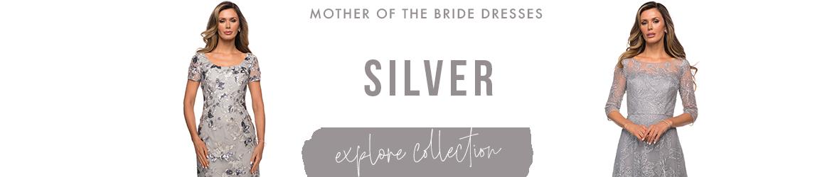 Picture of: Silver Mother of the Bride Dresses