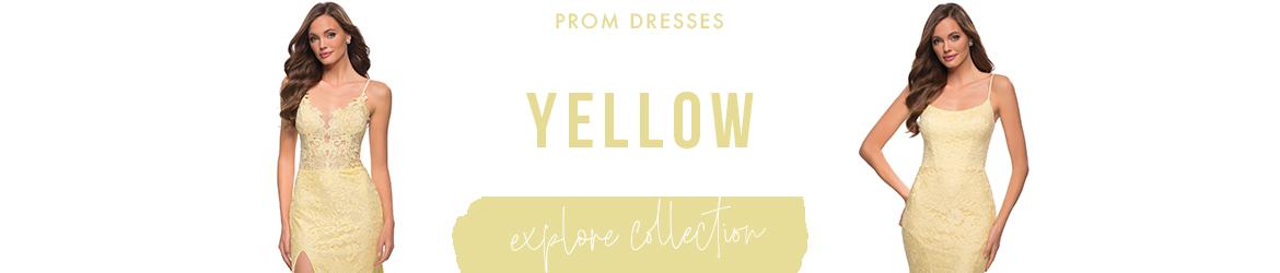Picture of: Yellow Prom Dresses