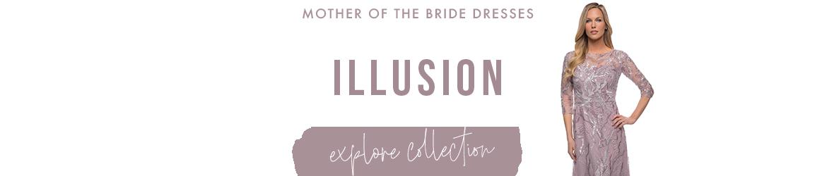 Picture of: Illusion Mother of the Bride Dresses