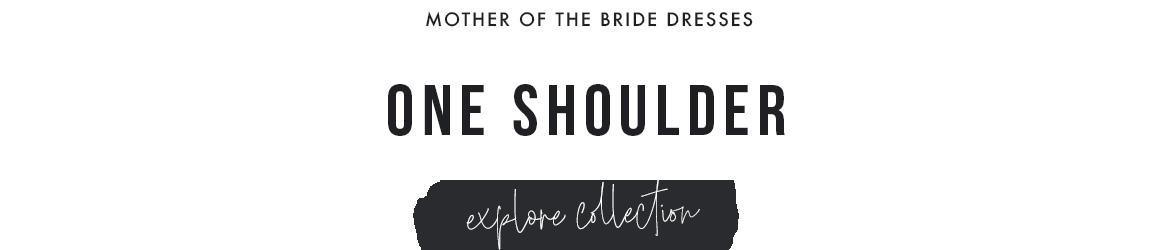 Picture of: One Shoulder Mother of the Bride Dresses