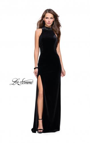 Velvet Evening Dresses | La Femme