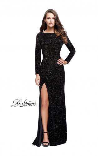 Velvet Evening Dresses | La Femme