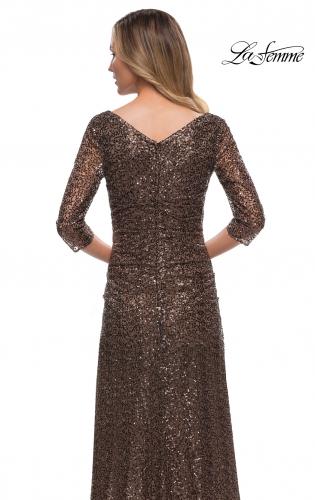 sequin dress long gown