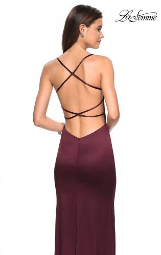 Fashion Burgundy Dress S877