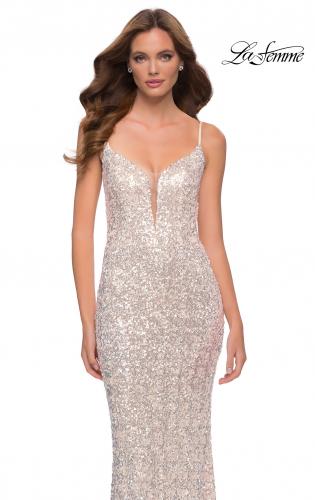 ivory sequin dresses