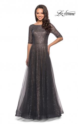 mother of bride dress with pockets