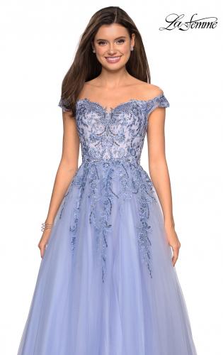 Cap Sleeve Prom Dresses | La Femme