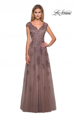 Cap Sleeve Mother of the Bride Dresses | La Femme