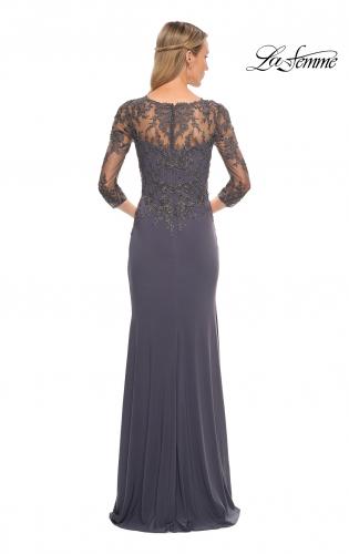 pastel blue mother of the bride dress