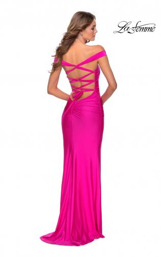75 Long Pink Prom Dresses Tight