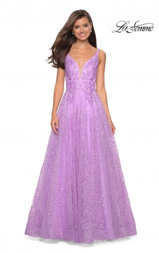 lavender ball gown dresses