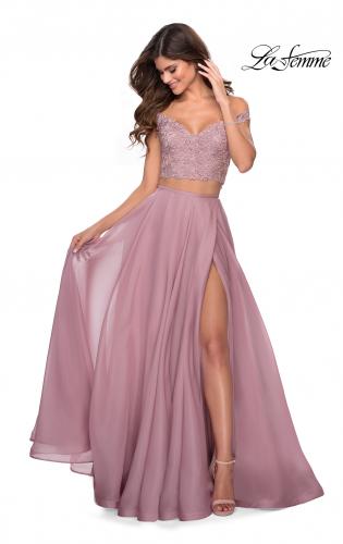 2 piece prom dresses