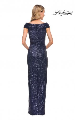 navy blue mob dresses