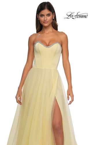 yellow high low top