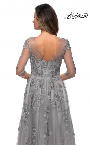 silver mother of groom dresses