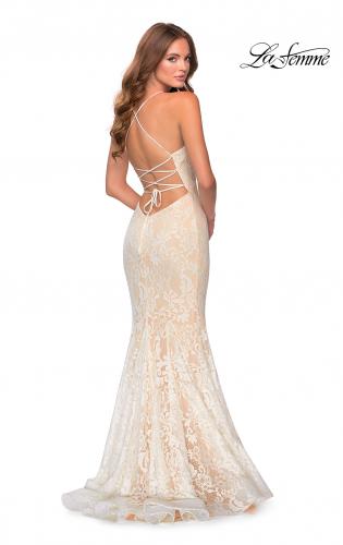 long mermaid dress with sleeves