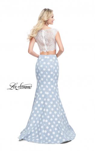 denim prom dress