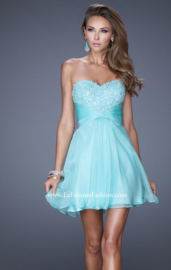 La Femme Short Dresses Style #20574 | La Femme