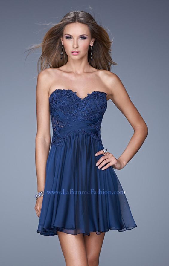 La Femme Short Dresses Style #20632 | La Femme