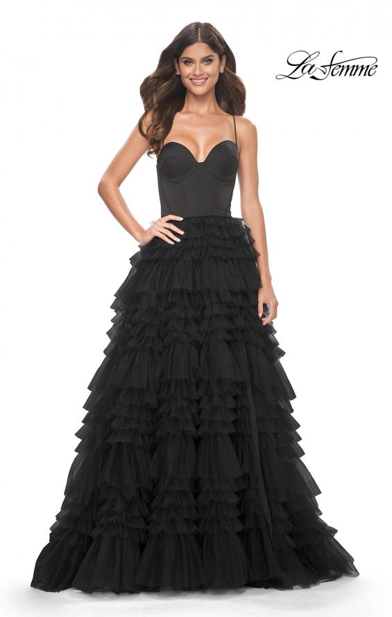 【美品】etoll.／Lame tulle chiffon dress 美品】etoll.／Lame tulle chiffon dress Embellished A-line