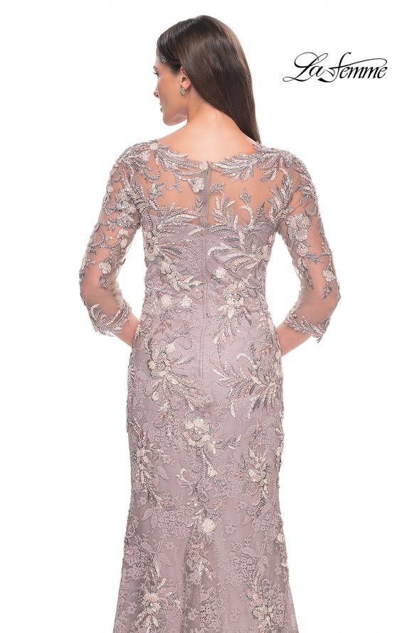 Picture of: Stunning Beaded Lace Mother of the Bride Gown in Dusty Mauve, Style: 31796, Detail Picture 2