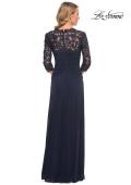 Picture of: Jersey Gown with Knot Detail and Lace Sleeves, Style: 23244, Detail Picture 8