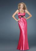 Picture of: Long Gown with Sweetheart Neckline and Open Back in Pink, Style: 14425, Main Picture