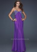 Picture of: Sweetheart Neckline Prom Dress with Beaded Detail in Purple, Style: 17114, Detail Picture 1