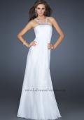 Picture of: Halter Top Dress with Beaded Straps and Draped Effect, Style: 17452, Detail Picture 4