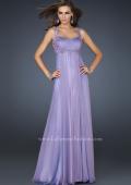 Picture of: Pleated Goddess Inspired Prom Dress with Beading in Purple, Style: 17476, Main Picture