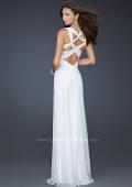 Picture of: Sweetheart Neckline Prom Dress with Twisted Back in White, Style: 17521, Main Picture
