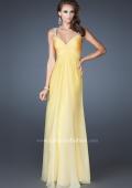Picture of: Long Ombre Prom Dress with Sweetheart Neckline in Yellow, Style: 18732, Main Picture