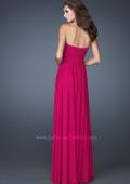 Picture of: Empire Waist Dress with Criss Cross Sweetheart Neckline in Pink, Style: 18752, Back Picture