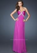 Picture of: Sweetheart Neckline Prom Dress with Beaded Empire Waist in Pink, Style: 18843, Main Picture