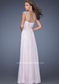 Picture of: Sweetheart Gown with Empire waist and Pearl Detailing in Pink, Style: 19977, Back Picture