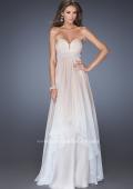 Picture of: Ombre Dyed Long Prom Gown with Plunging Neckline, Style: 20005, Detail Picture 2