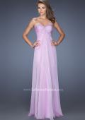 Picture of: Strapless Prom Gown with Empire Waist and Jewels in Purple, Style: 20042, Main Picture