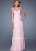 Picture of: Sweetheart Chiffon Prom Dress with Embellishments in Pink, Style: 20678, Detail Picture 2