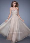 Picture of: Vintage Inspired Strapless Prom Dress with Embellishments in Nude, Style: 20708, Main Picture