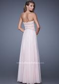 Picture of: Embellished Strapless Gown with Sweetheart Neck in Pink, Style: 20743, Back Picture