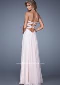 Picture of: Embroidered Bodice Prom Dress with Sweetheart Neck in Pink, Style: 20953, Back Picture