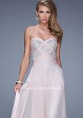 Picture of: Embroidered Bodice Prom Dress with Sweetheart Neck in Pink, Style: 20953, Detail Picture 1