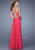 Picture of: Sweetheart Neckline Prom Dress with Crisscross Bodice in Red, Style: 21057, Detail Picture 1