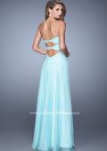 Picture of: Sweetheart Neckline Prom Dress with Crisscross Bodice in Mint, Style: 21057, Detail Picture 4